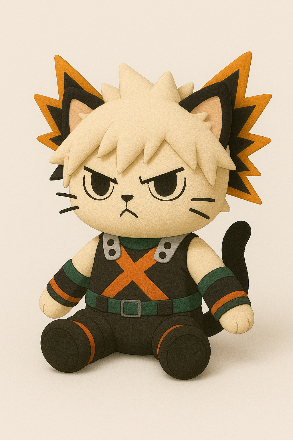 My Hero Academia Bakugomeow Cat Plush